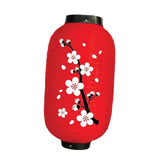 Maxbell Japanese Style Lantern Hanging for Spring Festival Restaurant Birthday RedBottom BigFlower