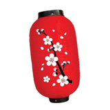 Maxbell Japanese Style Lantern Hanging for Spring Festival Restaurant Birthday RedBottom BigFlower