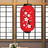 Maxbell Japanese Style Lantern Hanging for Spring Festival Restaurant Birthday RedBottom BigFlower