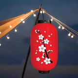 Maxbell Japanese Style Lantern Hanging for Spring Festival Restaurant Birthday RedBottom BigFlower