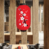 Maxbell Japanese Style Lantern Hanging for Spring Festival Restaurant Birthday RedBottom BigFlower