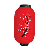 Maxbell Japanese Style Lantern Hanging for Spring Festival Restaurant Birthday RedBottomSmallFloral