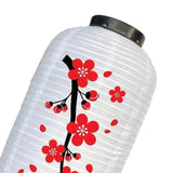 Maxbell Japanese Style Lantern Hanging for Spring Festival Restaurant Birthday White Body BigFlower