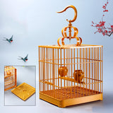 Maxbell Large Bird Cage Assembly Feeder Hanging Nest for Parrot Conures Finches