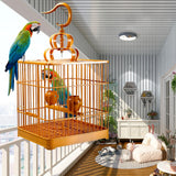 Maxbell Large Bird Cage Assembly Feeder Hanging Nest for Parrot Conures Finches