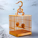 Maxbell Large Bird Cage Assembly Feeder Hanging Nest for Parrot Conures Finches