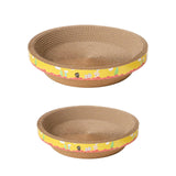 Maxbell Corrugated Scratch Pad Cat Scratcher Cardboard for Small Medium Large Cats 50cmx12cm