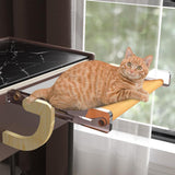 Maxbell Cat Window Perch Cat Bed Detachable Shelf Cat Hammock for Cabinet Drawer