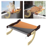 Maxbell Cat Window Perch Cat Bed Detachable Shelf Cat Hammock for Cabinet Drawer