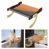 Maxbell Cat Window Perch Cat Bed Detachable Shelf Cat Hammock for Cabinet Drawer