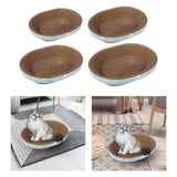 Maxbell Cat Scratcher Cardboard Lounge Bed Corrugated Scratch Pad for Scratching 40cmx30cmx9cm