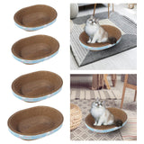 Maxbell Cat Scratcher Cardboard Lounge Bed Corrugated Scratch Pad for Scratching 40cmx30cmx9cm