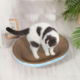 Maxbell Cat Scratcher Cardboard Lounge Bed Corrugated Scratch Pad for Scratching 45cmx34cmx9cm