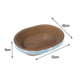 Maxbell Cat Scratcher Cardboard Lounge Bed Corrugated Scratch Pad for Scratching 55cmx42cmx9cm