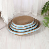 Maxbell Cat Scratcher Cardboard Lounge Bed Corrugated Scratch Pad for Scratching 55cmx42cmx9cm