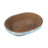 Maxbell Cat Scratcher Cardboard Lounge Bed Corrugated Scratch Pad for Scratching 55cmx42cmx9cm