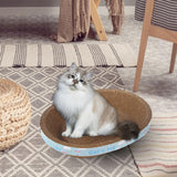 Maxbell Cat Scratcher Cardboard Lounge Bed Corrugated Scratch Pad for Scratching 55cmx42cmx9cm