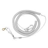 Maxbell Bird Harness Foot Chain Leash Kit Pet Durable Anti-Off for Outdoor Training 4.5MM+6M