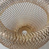 Maxbell Modern Iron Wire Lampshade Pendant Light Shade for Bar Teahouse Dining Room