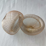 Maxbell Modern Iron Wire Lampshade Pendant Light Shade for Bar Teahouse Dining Room