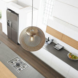 Maxbell Modern Iron Wire Lampshade Pendant Light Shade for Bar Teahouse Dining Room