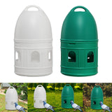 Maxbell Pigeon Water Dispenser Feeder Large Capacity Bird Drinker for Parakeet Green
