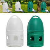 Maxbell Pigeon Water Dispenser Feeder Large Capacity Bird Drinker for Parakeet Green