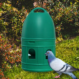Maxbell Pigeon Water Dispenser Feeder Large Capacity Bird Drinker for Parakeet Green