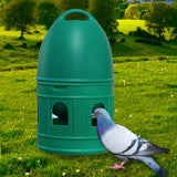Maxbell Pigeon Water Dispenser Feeder Large Capacity Bird Drinker for Parakeet Green