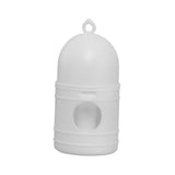Maxbell Parrot Water Dispenser Pigeon Drinker Waterer for Parakeet Cage Accessories White