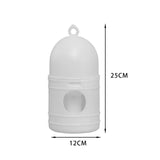Maxbell Parrot Water Dispenser Pigeon Drinker Waterer for Parakeet Cage Accessories White