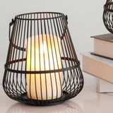 Maxbell Candle Holder Decor Candelabra Stand Iron for Home Party Dining Room M