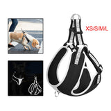 Maxbell Dog Vest Harness Reflective Anti Escape Easy Control Adjustable for Kitty XS