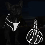 Maxbell Dog Vest Harness Reflective Anti Escape Easy Control Adjustable for Kitty S