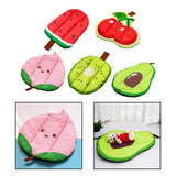 Maxbell Pet Blanket Cat Bed Mat Nest Winter Comfortable Small Dogs Dog Sleeping Pad Watermelon 58cmx41cm