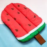 Maxbell Pet Blanket Cat Bed Mat Nest Winter Comfortable Small Dogs Dog Sleeping Pad Watermelon 58cmx41cm