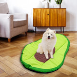 Maxbell Pet Blanket Cat Bed Mat Nest Winter Comfortable Small Dogs Dog Sleeping Pad Avocado 57cmx40cm