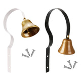 Maxbell Steel Doorbell for Dog Professional for Dog Training Door Opening Go Outside Black