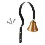Maxbell Steel Doorbell for Dog Professional for Dog Training Door Opening Go Outside Black