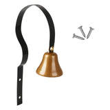 Maxbell Steel Doorbell for Dog Professional for Dog Training Door Opening Go Outside Black