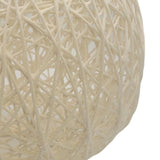 Maxbell Paper Rope Ball Lampshade Lamp Holder Pendant Light Shade for Tea House