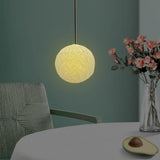 Maxbell Paper Rope Ball Lampshade Lamp Holder Pendant Light Shade for Tea House