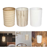 Maxbell Pendant Lamp Shade Table Lamp Shade Lamp Holder for Cafe Teahouse Pastoral Rattan