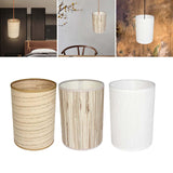 Maxbell Pendant Lamp Shade Table Lamp Shade Lamp Holder for Cafe Teahouse Pastoral Rattan