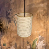 Maxbell Pendant Lamp Shade Table Lamp Shade Lamp Holder for Cafe Teahouse Pastoral Rattan