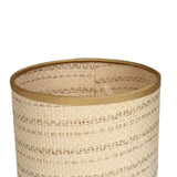 Maxbell Pendant Lamp Shade Table Lamp Shade Lamp Holder for Cafe Teahouse Pastoral Rattan