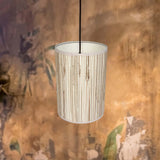 Maxbell Pendant Lamp Shade Table Lamp Shade Lamp Holder for Cafe Teahouse Pastoral Woven