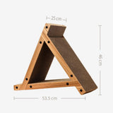 Maxbell Cat Scratch Pad Durable Kitty Training Toy Cat Scratcher Cardboard Exercise