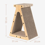 Maxbell Cat Scratcher Cardboard Scratching Bed Corrugated Scratch Pad for Playing