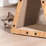 Maxbell Cat Scratcher Cardboard Scratching Bed Corrugated Scratch Pad for Playing